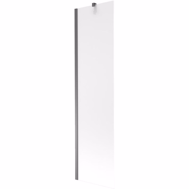 MEXEN/S - Next vaňová zástena FIX 50 x 150, dekor, grafit metal 895-050-000-00-30-95