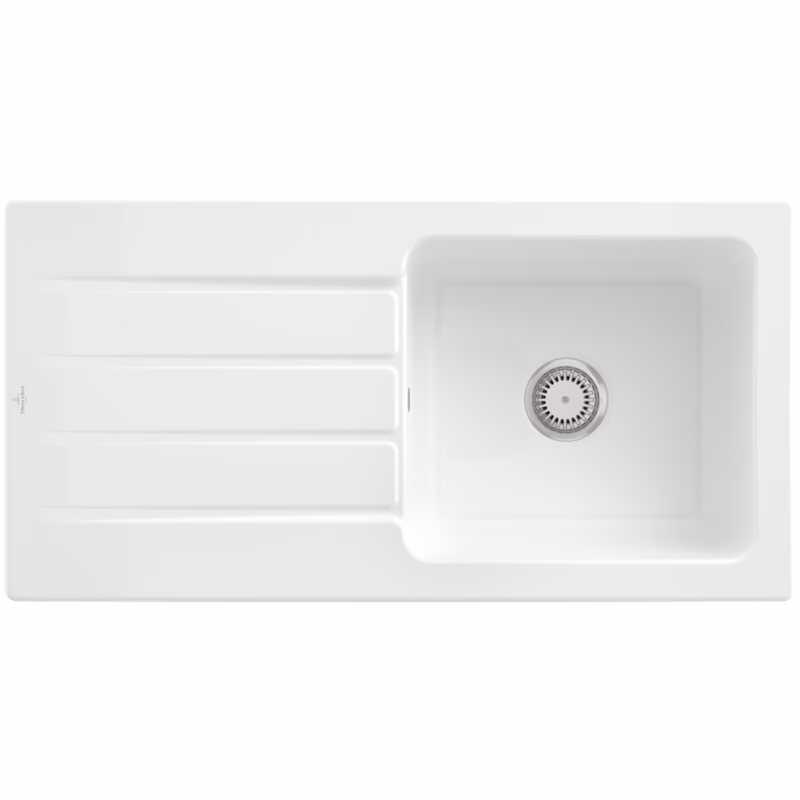 VILLEROY & BOCH VILLEROY & BOCH - Keramický drez Villeroy &amp; Boch Architectura 60, 336001KG, Snow White 336001KG