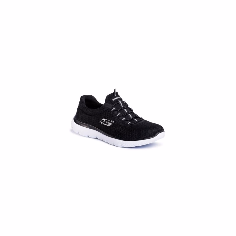 Dámska rekreačná obuv SKECHERS Summits Slip-Ins W black white