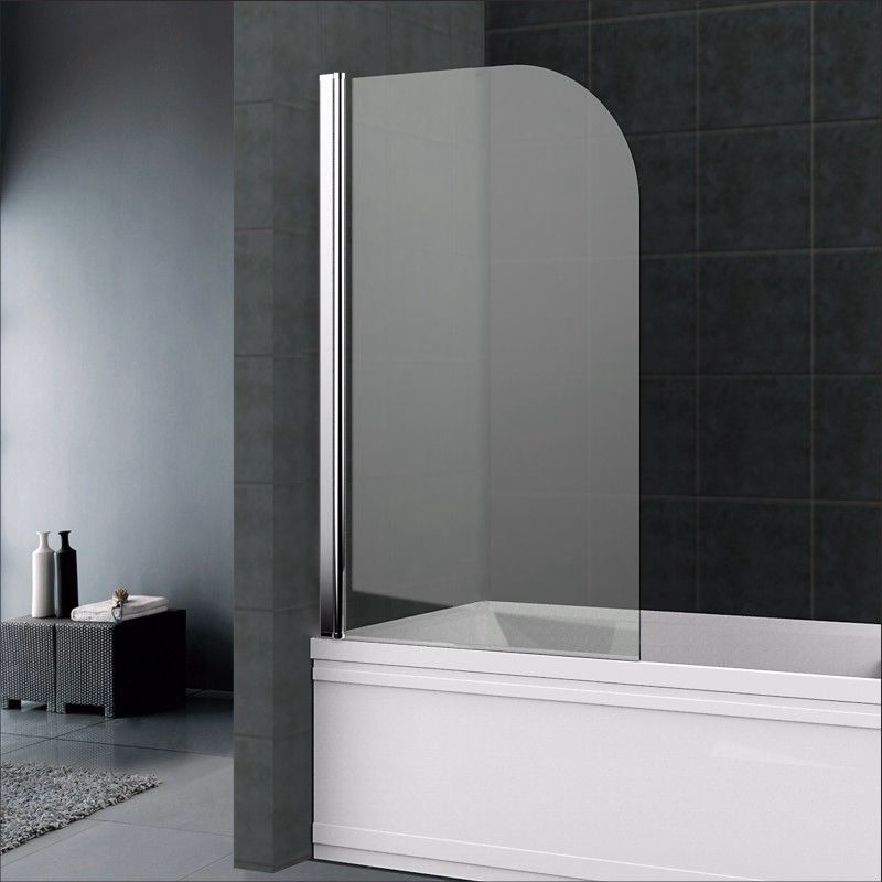 Mereo Váňová zástena, 75 cm, chróm ALU, sklo Číre CK70121K