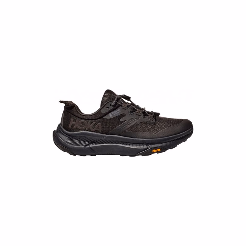 Pánska nízka turistická obuv HOKA Transport GTX M black black