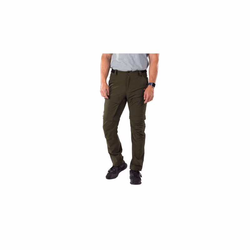 Pánske turistické nohavice NORTHFINDER SOCRATES-300darkgreen