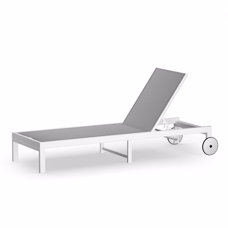 Blumfeldt Lucca Lounge ležadlo, nosnosť 120 kg, 5-stupňové, vodoodpudivé