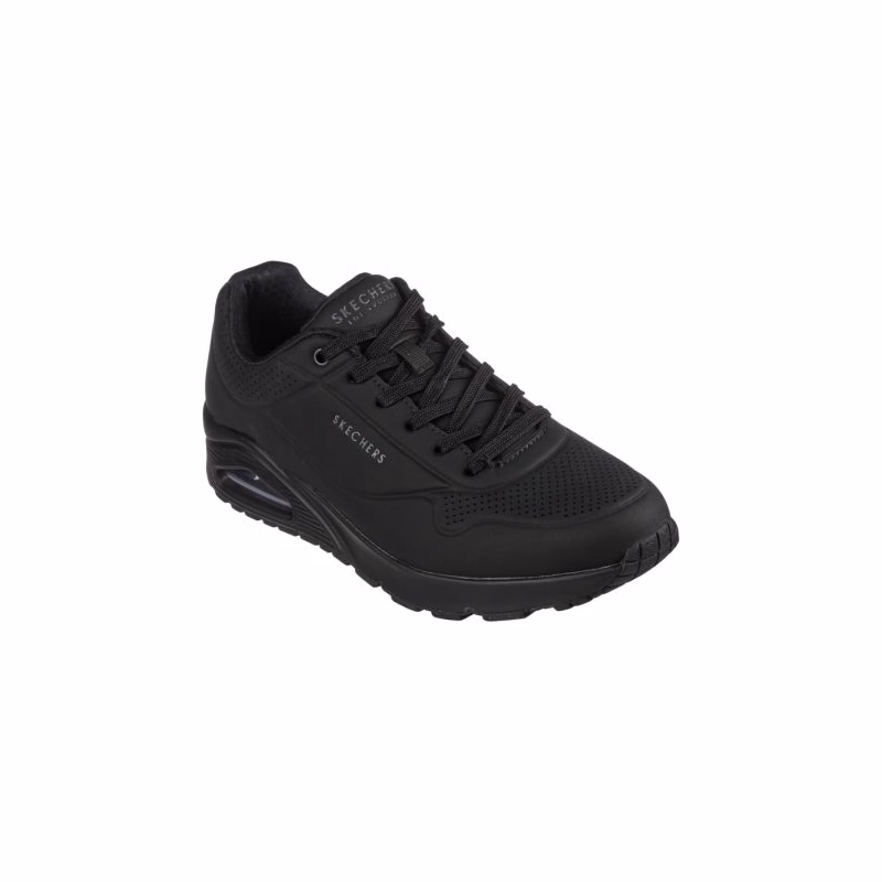 Pánska rekreačná obuv SKECHERS Uno Stand On Air M black black