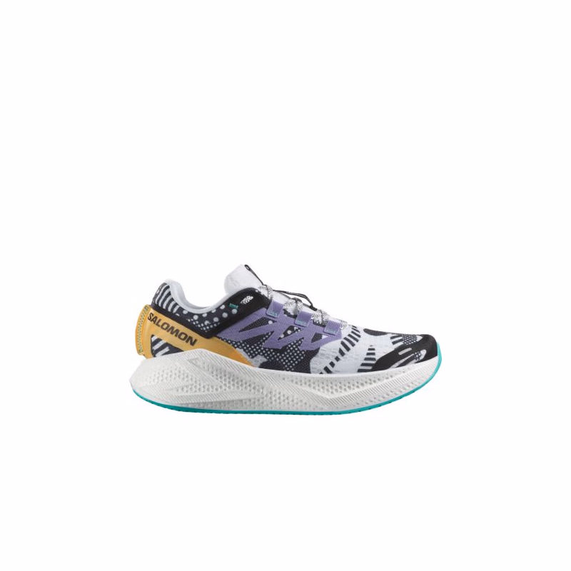 Pánska bežecká obuv SALOMON Aero Glide 3 Proto Pack M white black waterfall