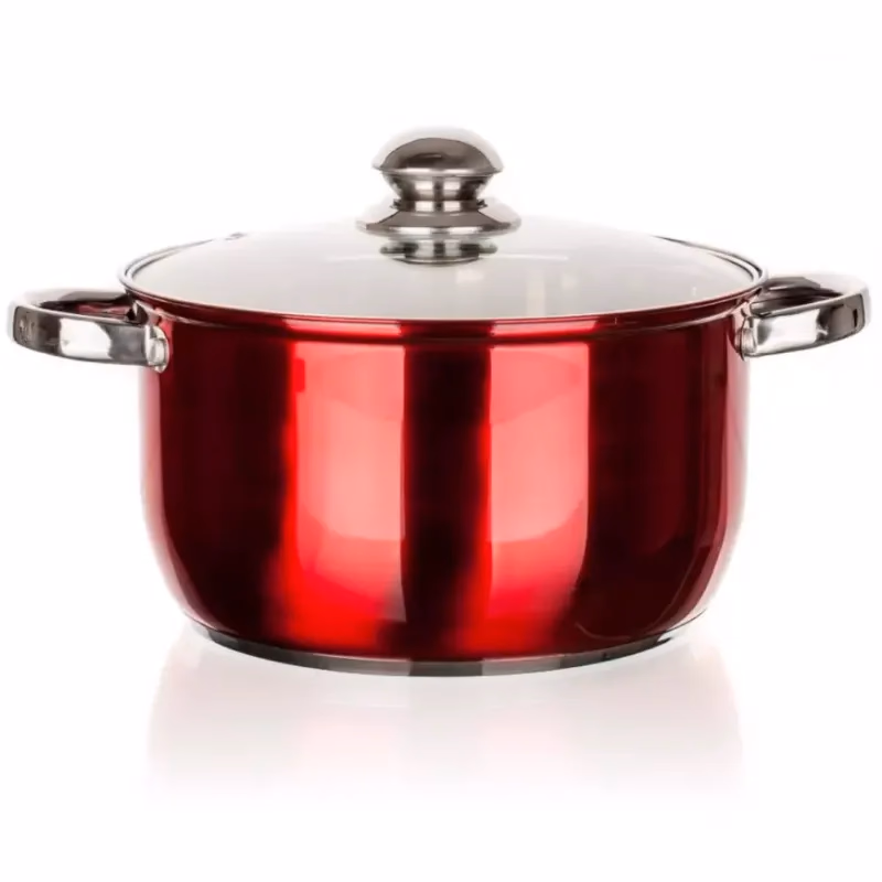 Hrniec s pokrievkou Maestro Red 5,7l