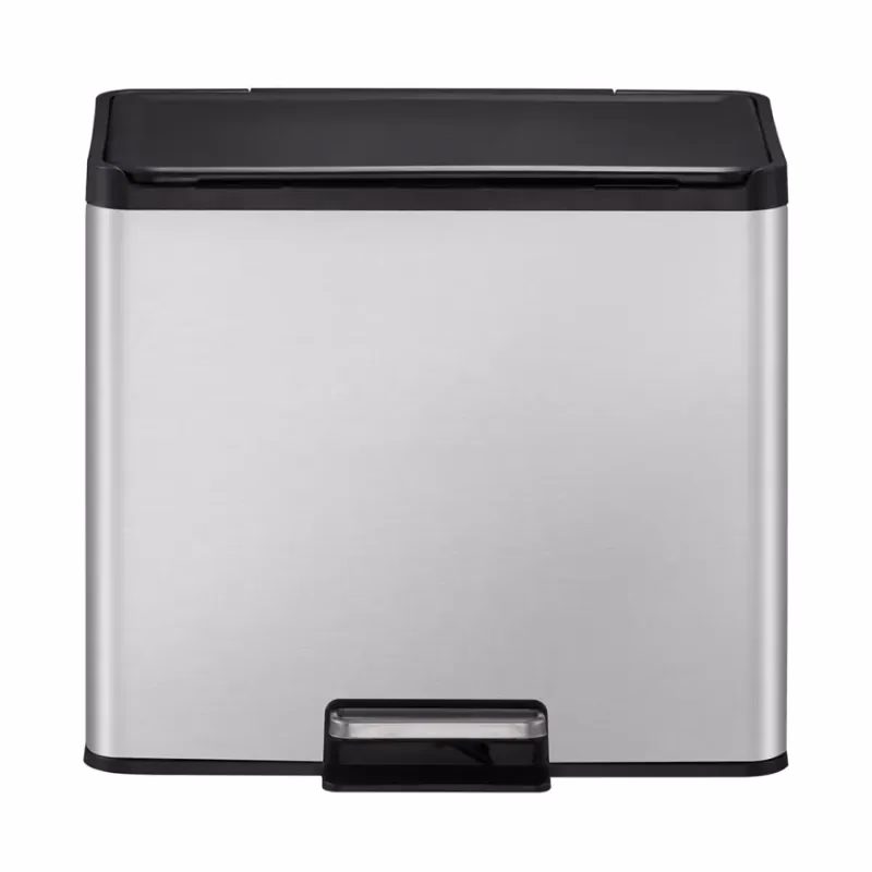 Odpadkový kôš Eko Essential 9+9+9l inox mat 822827