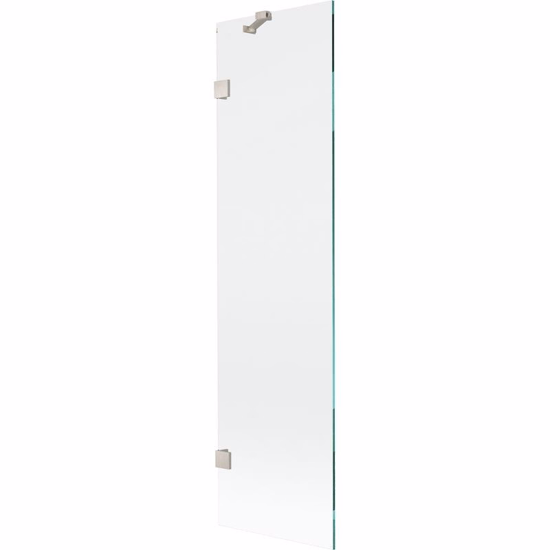 MEXEN/S - Lunar vaňová zástena FIX 50 x 150, transparent, nikel kartáčovaný 897-050-000-97-00