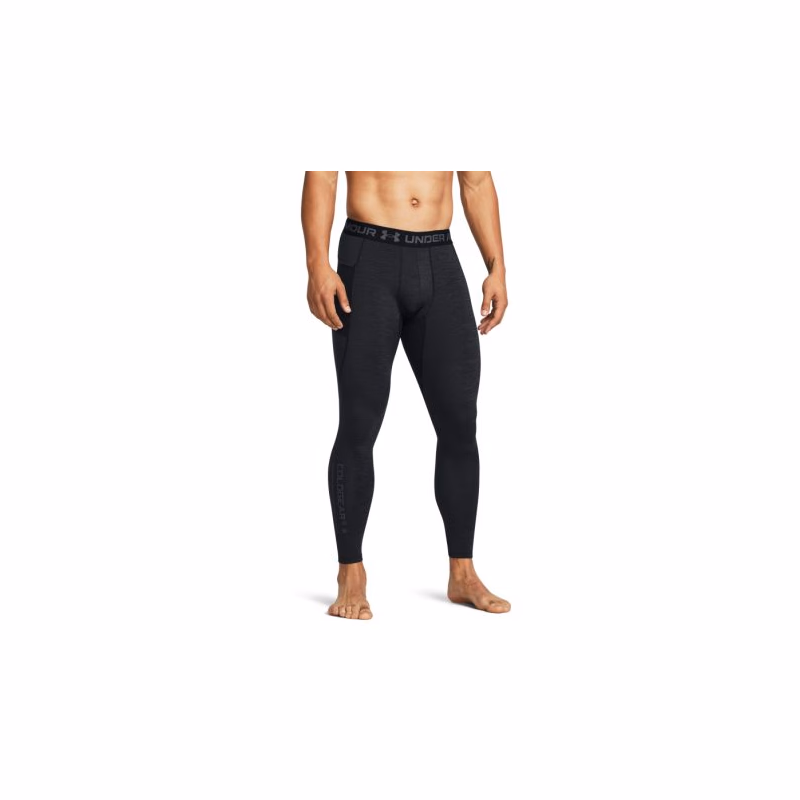Pánske zateplené legíny UNDER ARMOUR UA CG Armour Twist Lgs-BLK