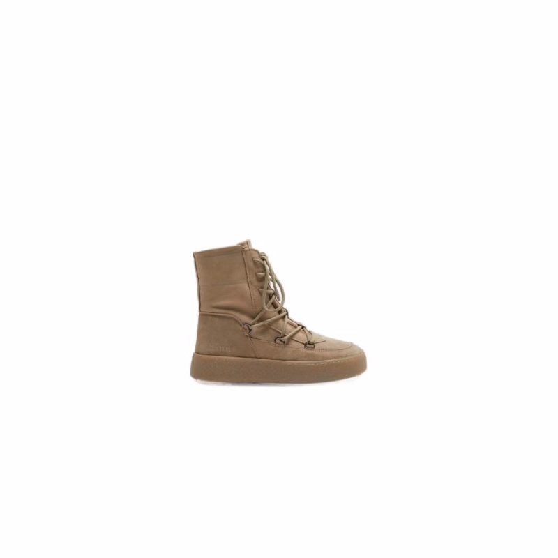 Pánske vysoké zimné topánky MOON BOOT MTRACK LACE SUEDE, 002 sand