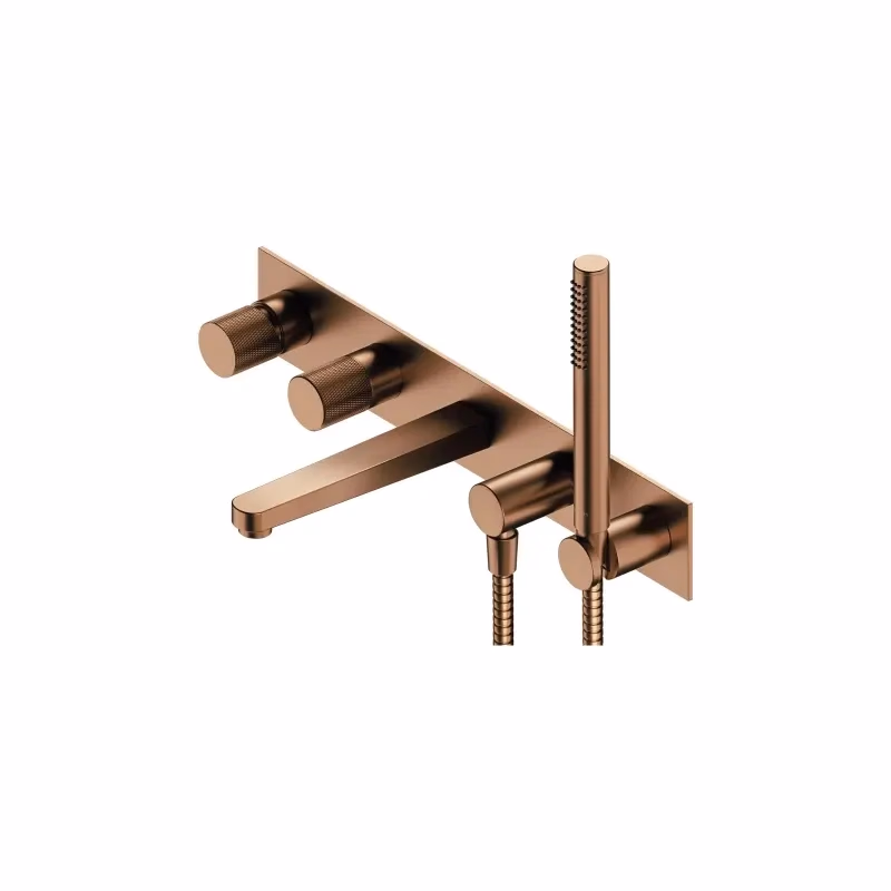 OMNIRES - CONTOUR vaňová batéria pod omietku, kartáčovaná meď CT8037-1CPB