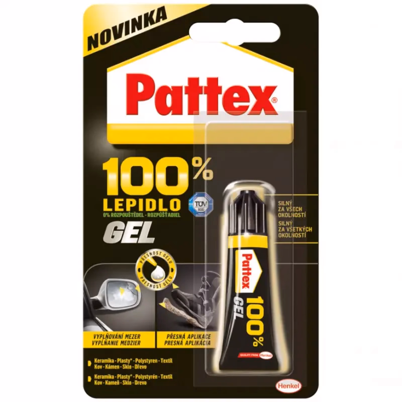 Pattex Univerzálne lepidlo gél 100% 8g
