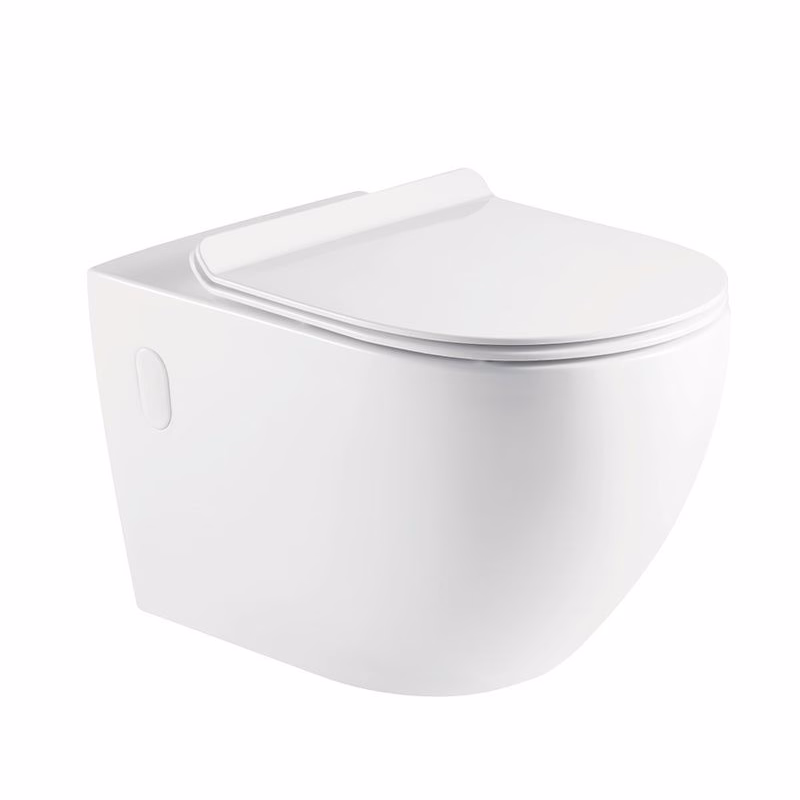 OLSEN SPA - Závesné WC ARCO II. RIMLESS sa SLIM sedadlom Soft-close OLKLT2141ER