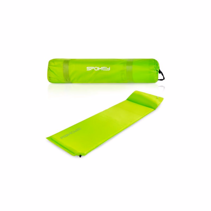 Samonafukovacia karimatka SPOKEY SAVORY PILLOW Self-inflating pillow 2,5 cm green
