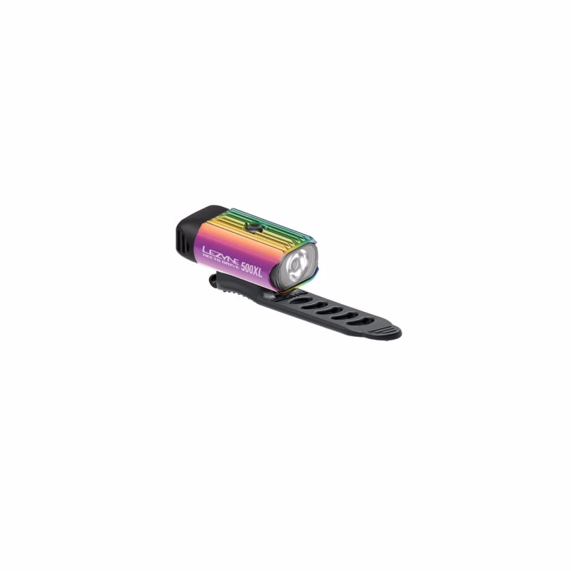 Svetlo na bicykel LEZYNE HECTO DRIVE 500XL Neo metalic