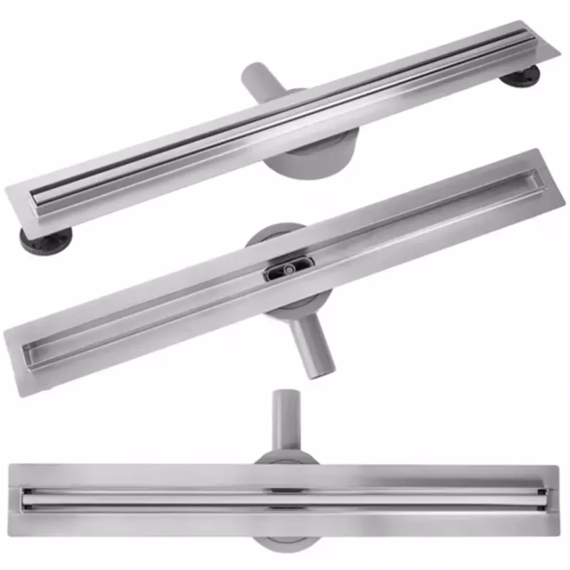Lineárny odtok Neox Slim Pro 800 brúsená oceľ
