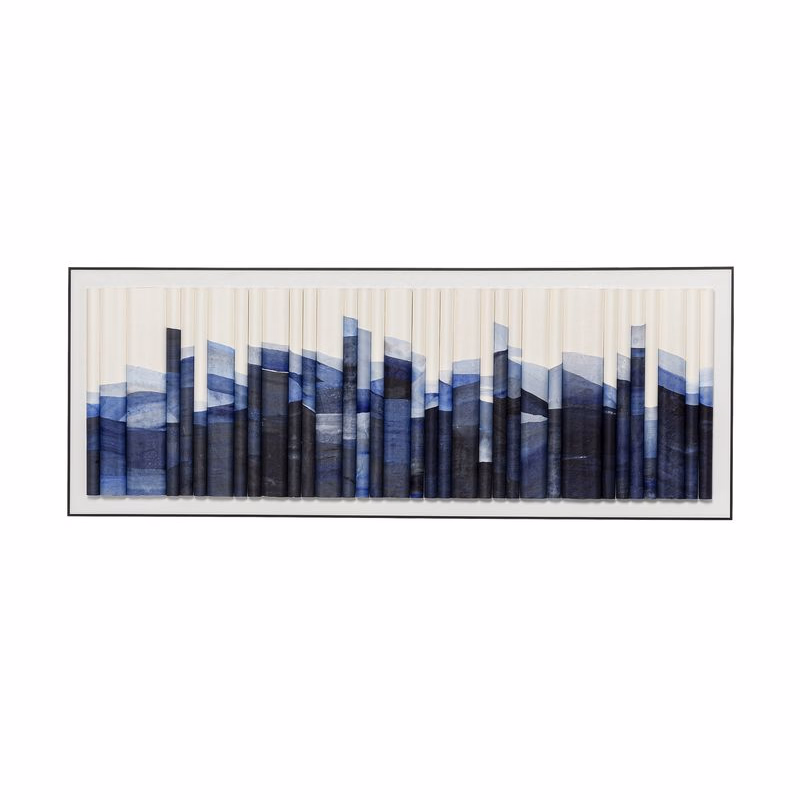 Shadow Skyline obraz modrý
