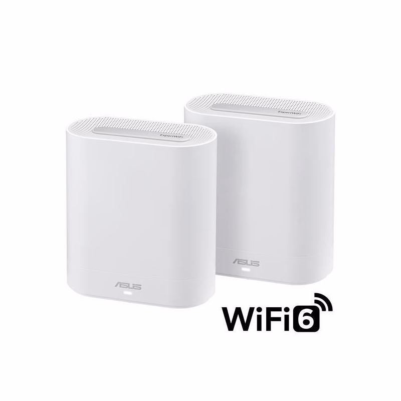 ASUS ExpertWiFi EBM68 AX7800 Tri-band Mesh WiFi 6 System (2-pack)