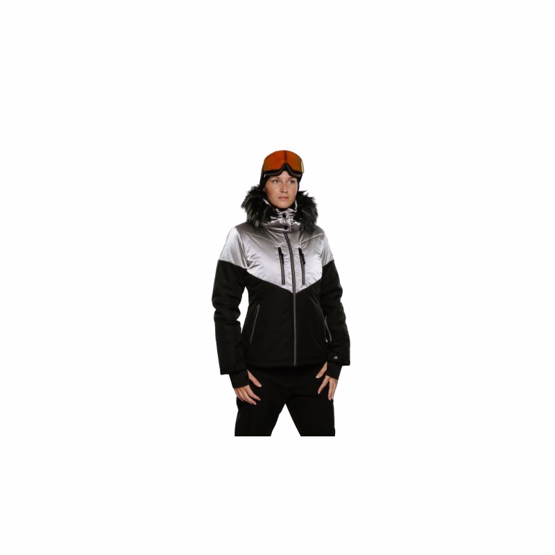Dámska lyžiarska bunda AUTHORITY SJ-GLAM W silver