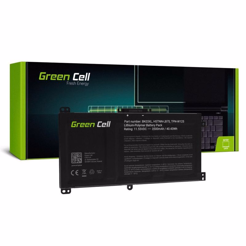 Green Cell Battery BK03XL pre HP Pavilion x360 14-BA 14-BA015NW 14-BA022NW 14-BA024NW 14-BA102NW 14-BA104NW