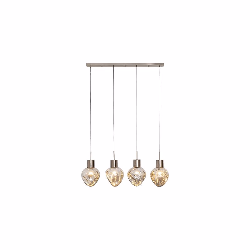 Dough visiaca lampa sivá