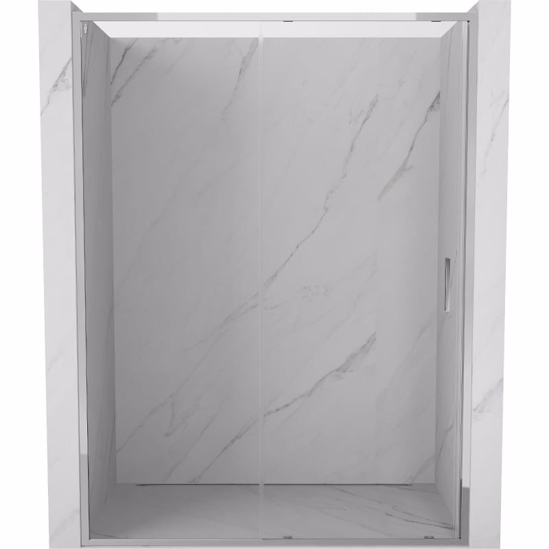 MEXEN - Exo posuvné sprchové dvere 130, transparent, chróm 8151-130-000-01-00