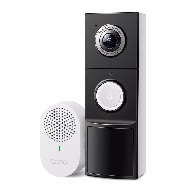 TP-Link Tapo D235 Chytrý video zvonček (5MP, 2K, WiFi, IR 10m, microSD)
