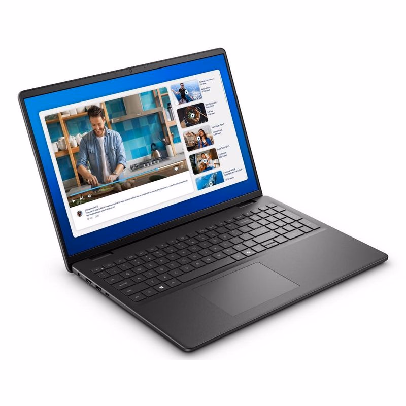 Dell 16/DC16250/5-120U/16"/WUXGA/16GB/512GB/Iris Xe/W11P/Black/3R NBD