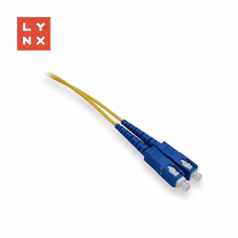 LYNX duplexný patch kábel SM, OS2, SC/SC, 9/125µm, 15m