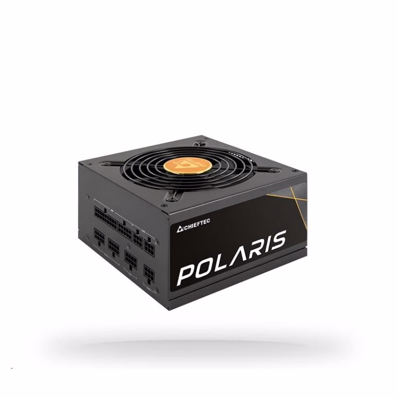 CHIEFTEC zdroj Polaris Series, PPS-650FC, 650W, ATX-12V V.2.4, PS2, 12cm fan, Active PFC, Modular, 80+ Gold