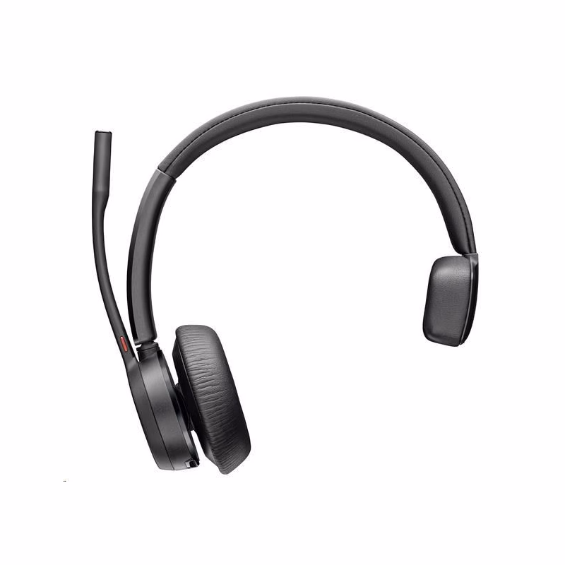 Poly Voyager 4310 bezdrôtová náhlavná súprava, BT700 USB-A adaptér, mono, nabíjací stojan
