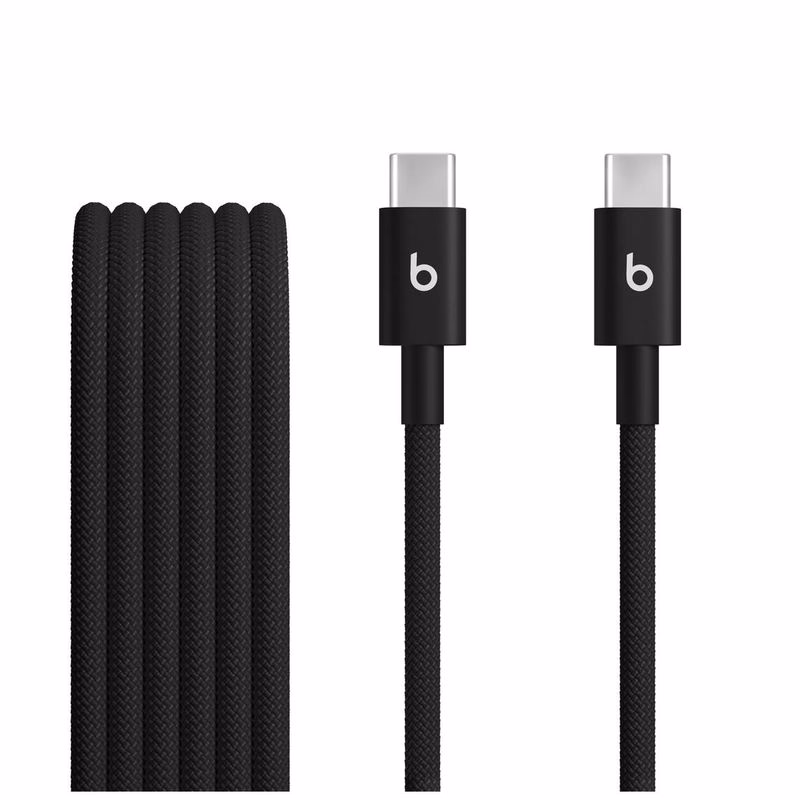 Beats USB-C/USB-C Woven Cable (1.5m)-Black (2ks)