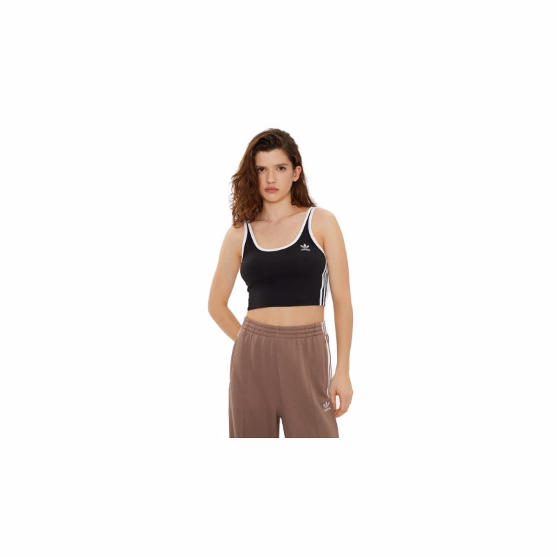 Dámske tielko ADIDAS ORIGINALS 3S BRA TOP-BLACK WHITE