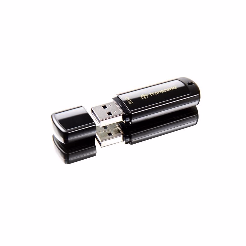 TRANSCEND Flash Disk 8GB JetFlash®350, USB 2.0 (R:13/W:4 MB/s) čierna