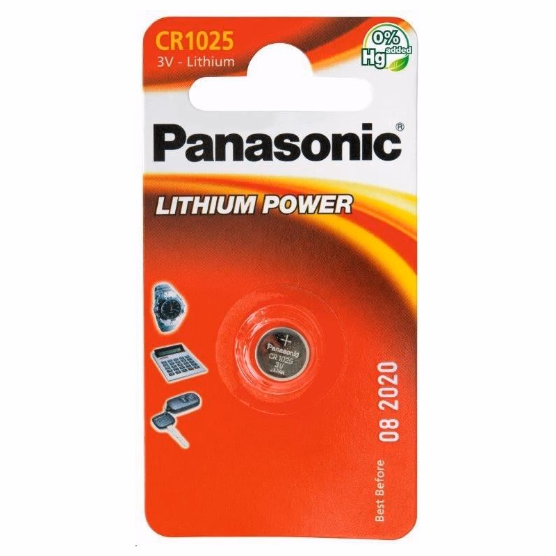 PANASONIC Lítiová batéria (gombíková) CR-1025EL/1B 3V (Blister 1ks)