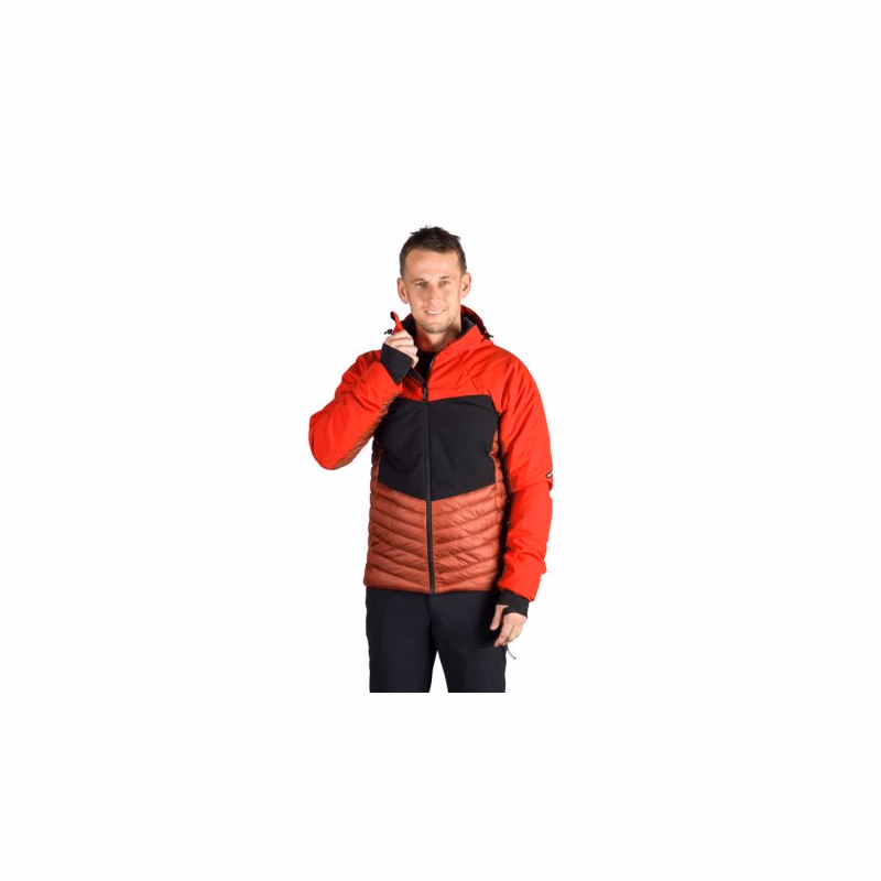 Pánska turistická bunda NORTHFINDER EMERYK-361redblack