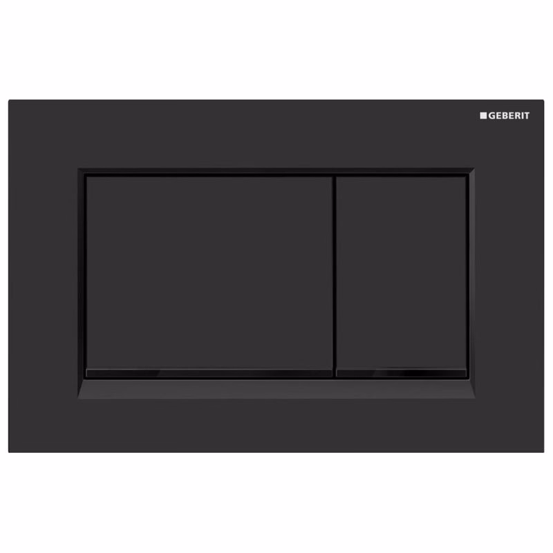 GEBERIT SIGMA30 ovládacie tlačítko Easy to clean, čierny mat 115.883.16.1