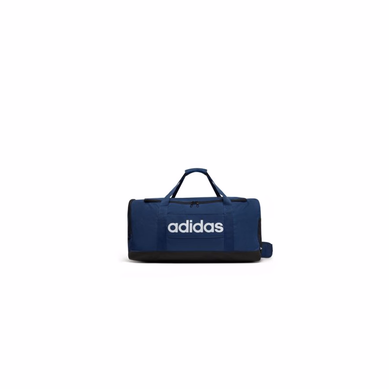 Cestovná taška ADIDAS LINEAR DUFFEL M DKBLUE WHITE