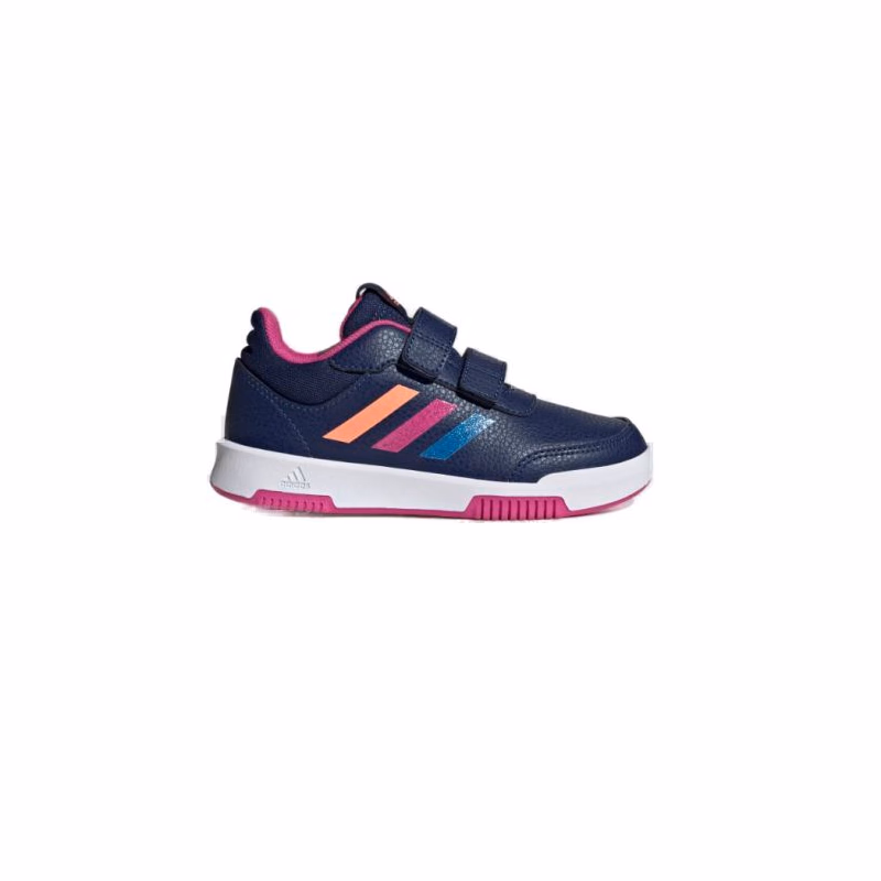 Dievčenská rekreačná obuv ADIDAS Tensaur Hook and Loop dark blue lucid fuchsia blue fusion
