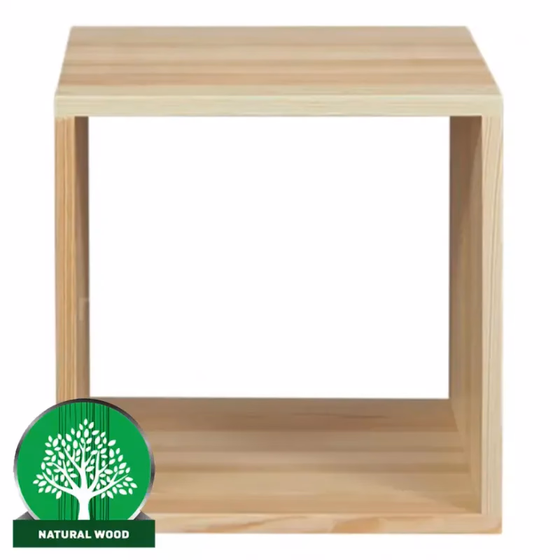 Regál box - otvorený borovica lak