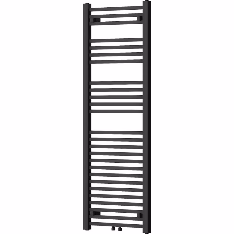 MEXEN - Plutón vykurovací rebrík/radiátor 1450 x 500 mm, 712 W, čierna W106-1450-500-00-70