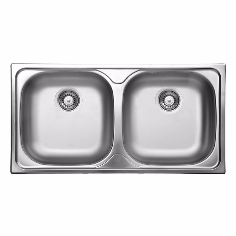 DEANTE DEANTE - Xylo nerez dekor - Nerezový drez, 2 - bowl ZEX_3203