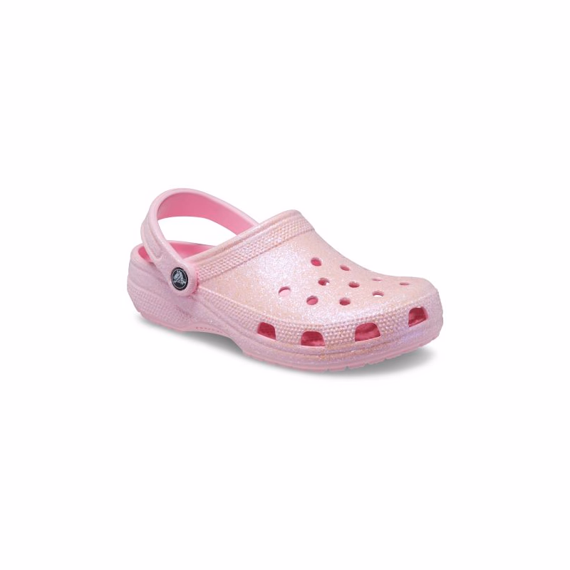 Kroksy (rekreačná obuv) CROCS Classic Glitter Clog flamingo