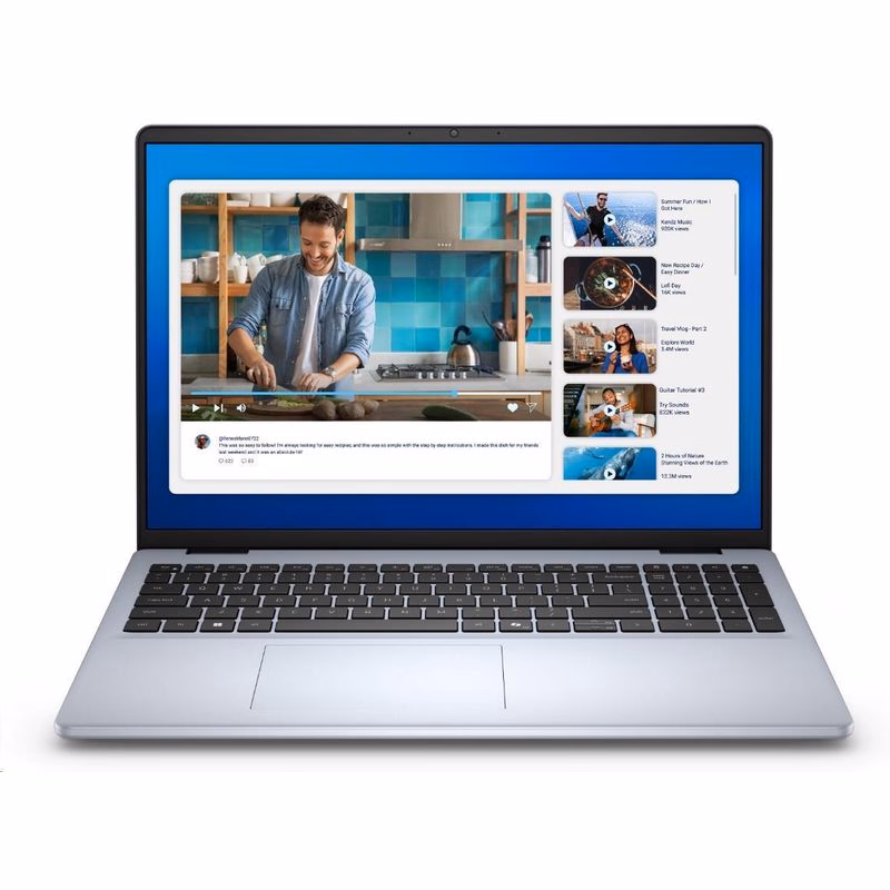 DELL NTB 16 DC16250/C5-120U/8GB/512GB SSD/16" FHD+ /Integrated/FgrPr/3