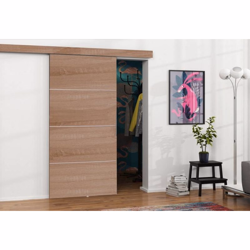KIER Posuvné dvere MALIBU PLUS | 90 cm Farba: dub sonoma