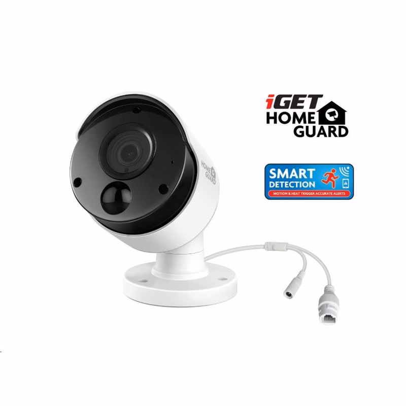 iGET HOMEGUARD HGNVK930CAM Prídavná PoE FullHD kamera k kamerovému systému iGET HGNVK85304, PoE napájanie, IP66