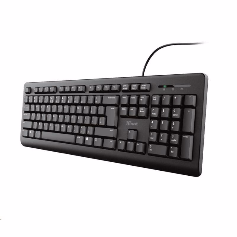 TRUST klávesnica PRIMO, membránová, USB, CZ/SK