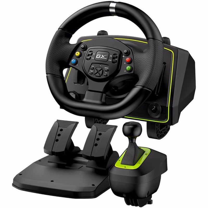 Genius GX Gaming SpeedMaster X2, Volant, pedále, radiaca páka, pre PC, PS3, PS4, PS5*, Xbox One, Xbox Series X a Xbox 360