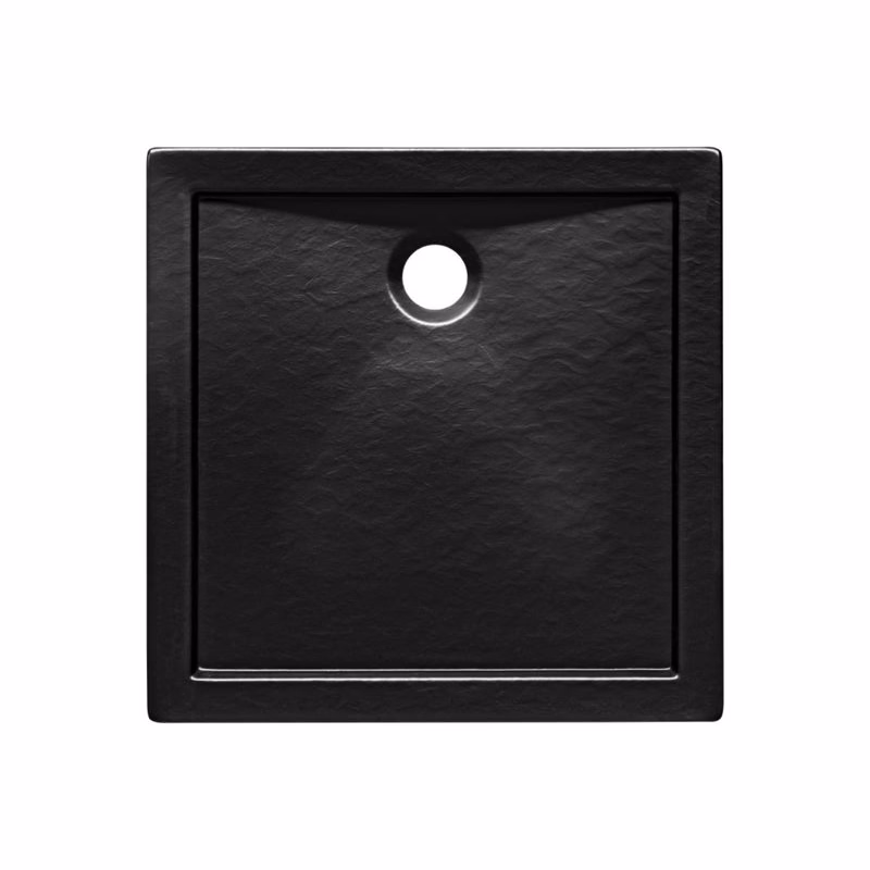 BESCO - AQUARIUS STONE EFFECT, štvorcová sprchová vanička - Rozmer A - 80 cm, Rozmer B - 80 cm, Rozmer C - 5.5 cm OLBVANACAQU80S