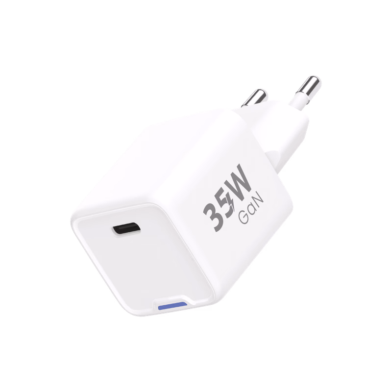 WG - Sieťová nabíjačka GaN 1x USB-C, PD 35W, biela